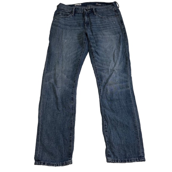 Gap Sexy Boyfriend Jeans Size 26R Blue Relaxed Fit Classic Blue Wash NWOT - Picture 9 of 9